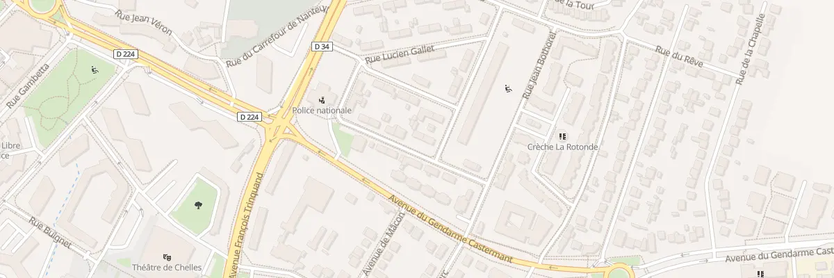 Plan du 9 Rue Wladislaw Pusz à Chelles