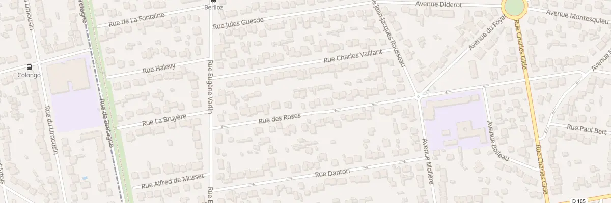 Plan du 30 Rue des Roses à Villeparisis