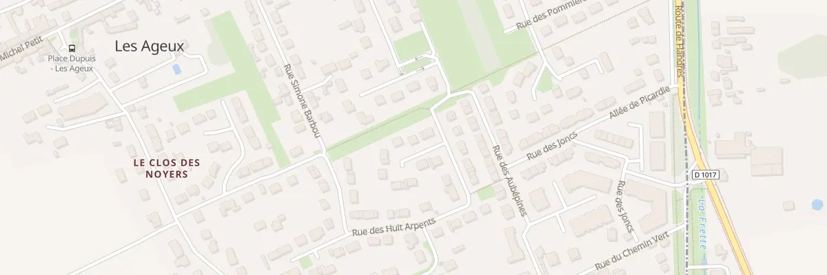 Plan du 30 Rue des Trembles aux Ageux