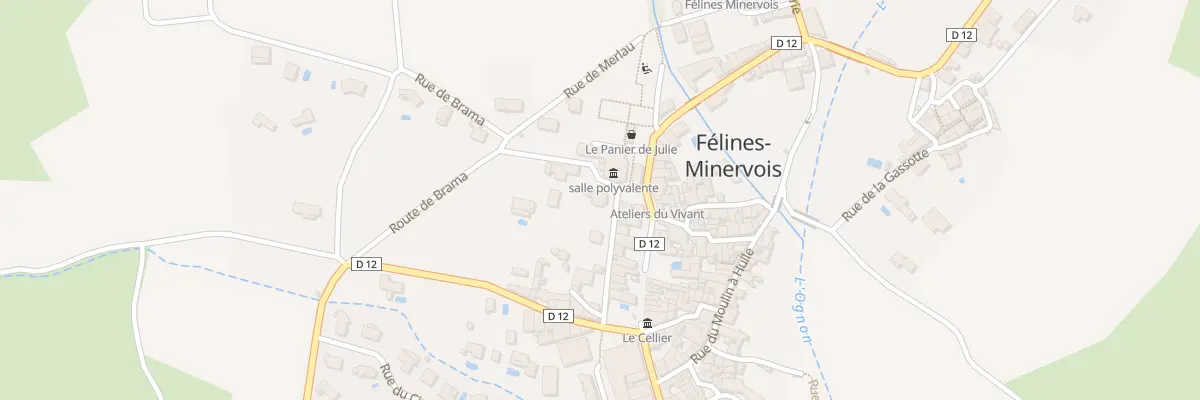 Plan du 5 Rue du Champ de la Tour à Félines-Minervois