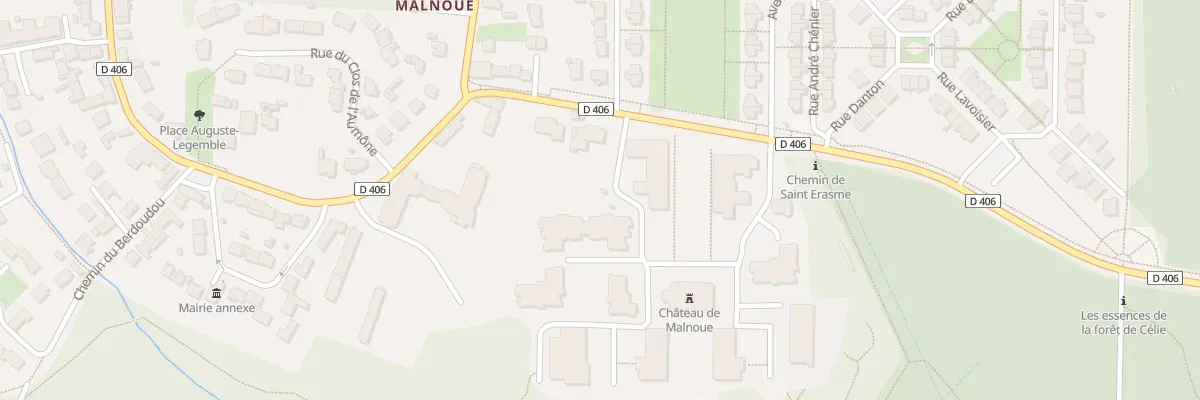 Plan du 6 All de la Forêt à Émerainville