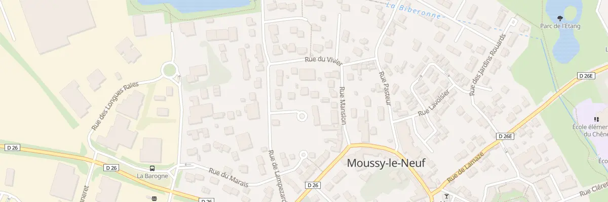 Plan du 15B Rue du Vivier à Moussy-le-Neuf