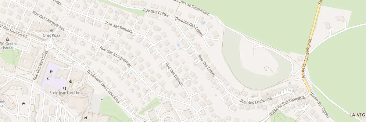 Plan du 135 Rue des Bleuets à Onet-le-Château