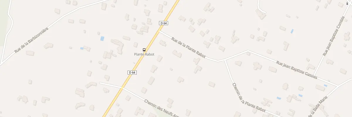 Plan du 9 Rue de la Plante Rabot à Barbizon