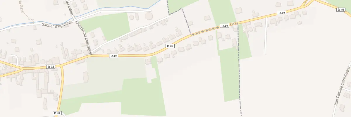 Plan du 10 Rue d’Agnières à Aubigny-en-Artois