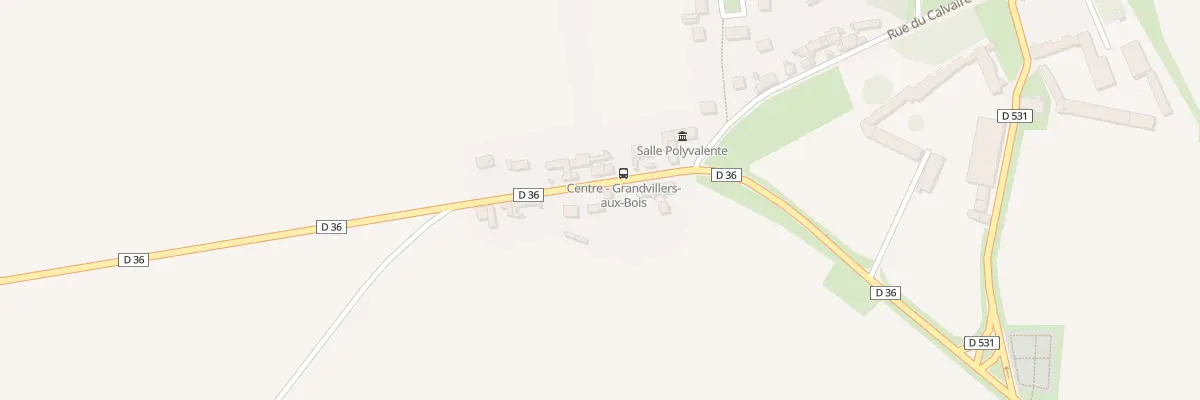 Plan du 8 Rue du Bois de Coupelle à Grandvillers-aux-Bois