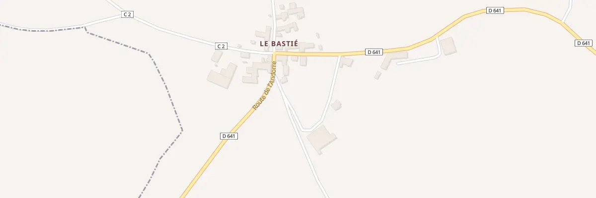 Plan du 5154 Le Bastie à Trémouilles
