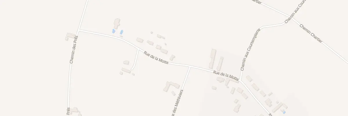 Plan du 28 Rue de la Motte à Mignerette