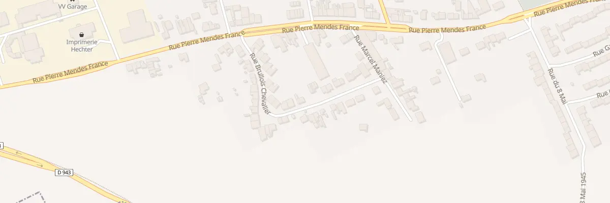 Plan du 26 Rue Marcel Maniez à Vendin-lès-Béthune
