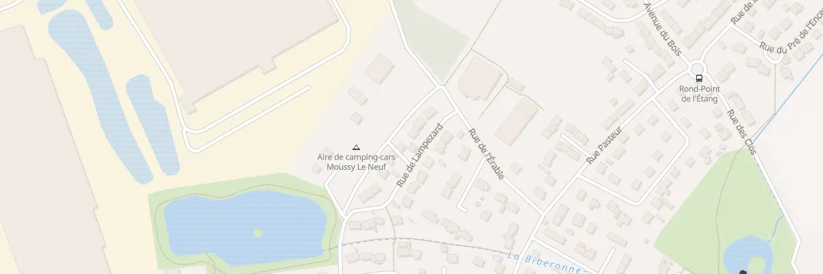 Plan du 6 Rue de Lampezard à Moussy-le-Neuf