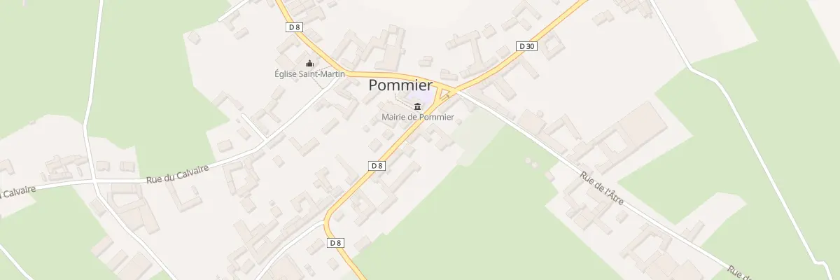 Plan du 5B Rue de St Martin à Pommier