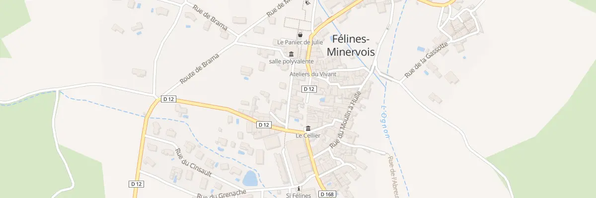 Plan du 5 Rue de l’Occitanie à Félines-Minervois