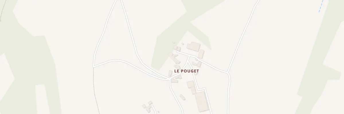 Plan du 5181 Le Pouget à Trémouilles