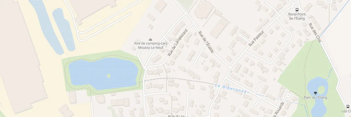 Plan du 9 Rue de Lampezard à Moussy-le-Neuf
