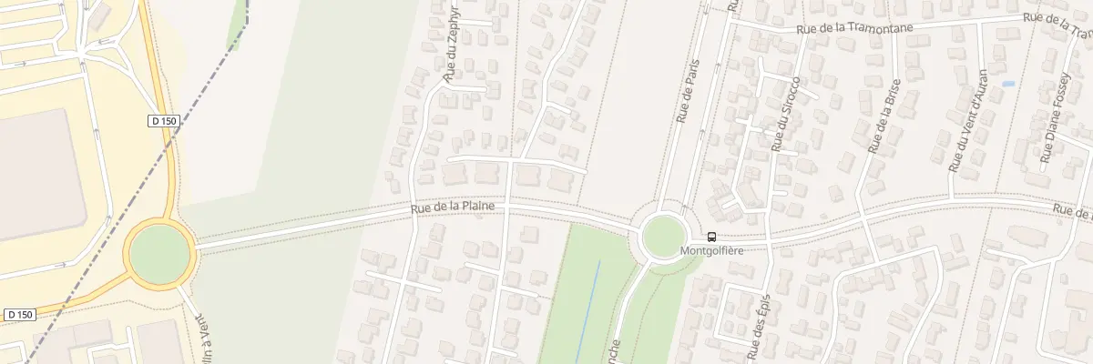 Plan du 2 Rue du Zephyr à Cesson
