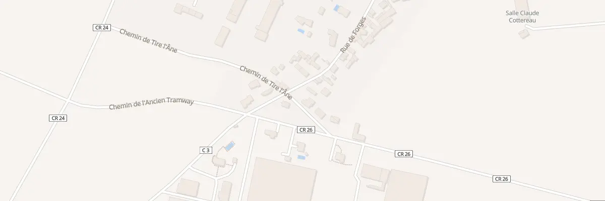Plan du 19 Rue de Forges à Chailly-en-Bière