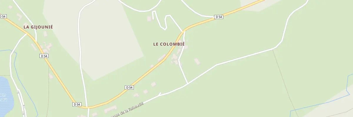 Plan du 5328 Le Colombie à Viane