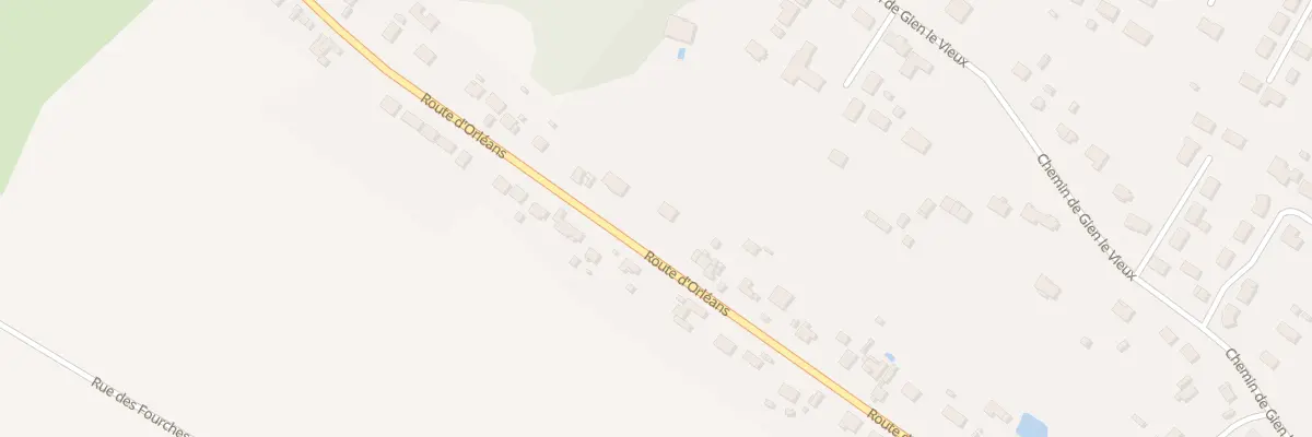 Plan du 190 Rte d’Orléans à Gien