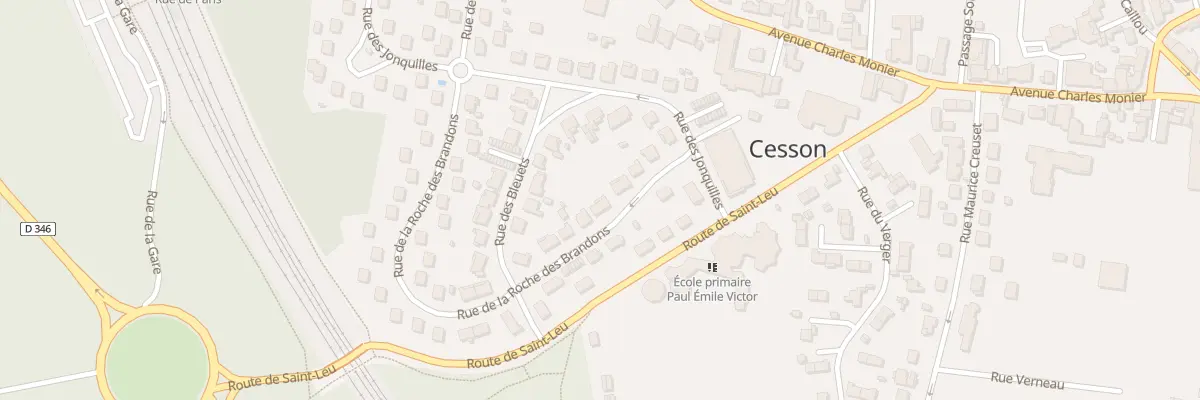 Plan du 45 Rue de la Roche des Brandons à Cesson