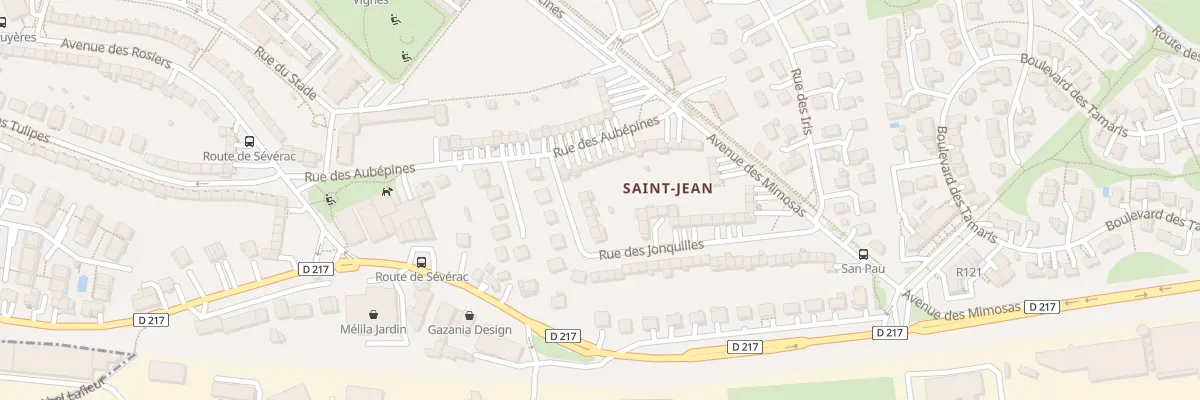 Plan du 3 Rue des Jonquilles à Onet-le-Château