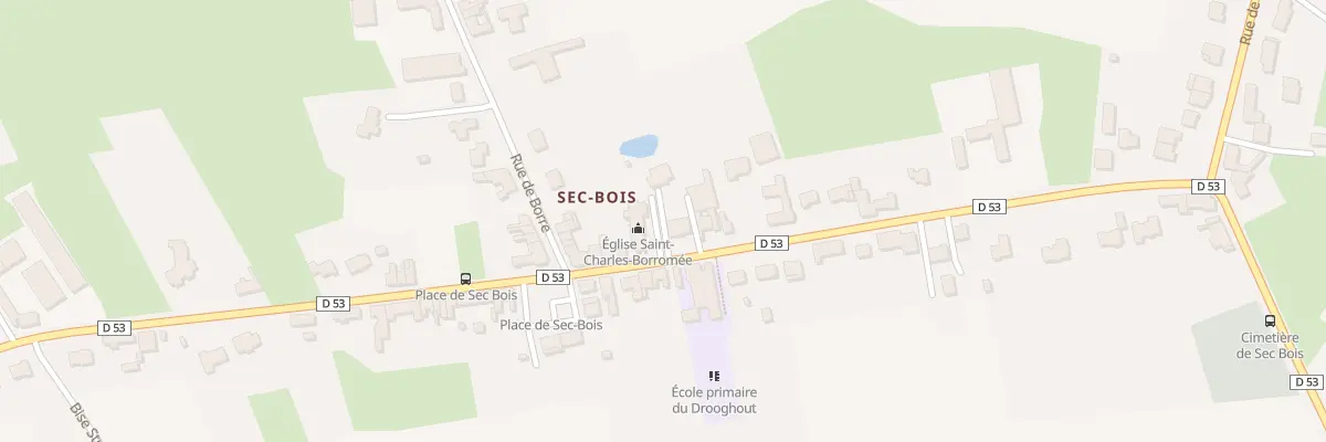 Plan du 9 Rue de Vieux-Berquin à Vieux-Berquin