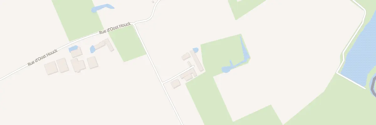 Plan du 14 Rue de Oost Houck à Bambecque