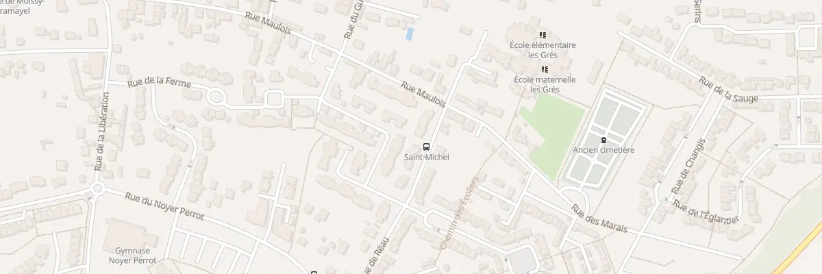 Plan du 388 Rue Maulois à Moissy-Cramayel
