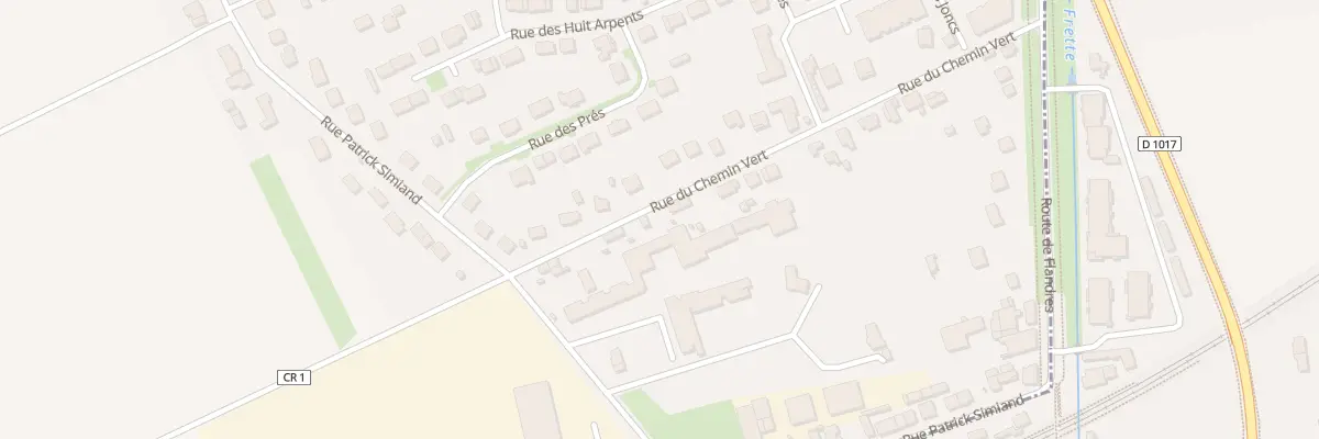 Plan du 17B Rue du Chemin Vert aux Ageux