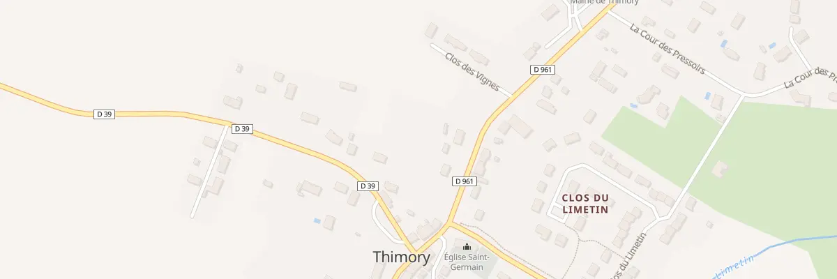 Plan du 5 Rue de Montargis à Thimory