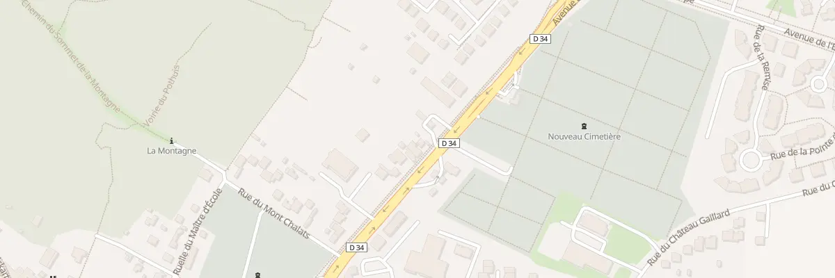 Plan du 37 Av de Claye à Chelles