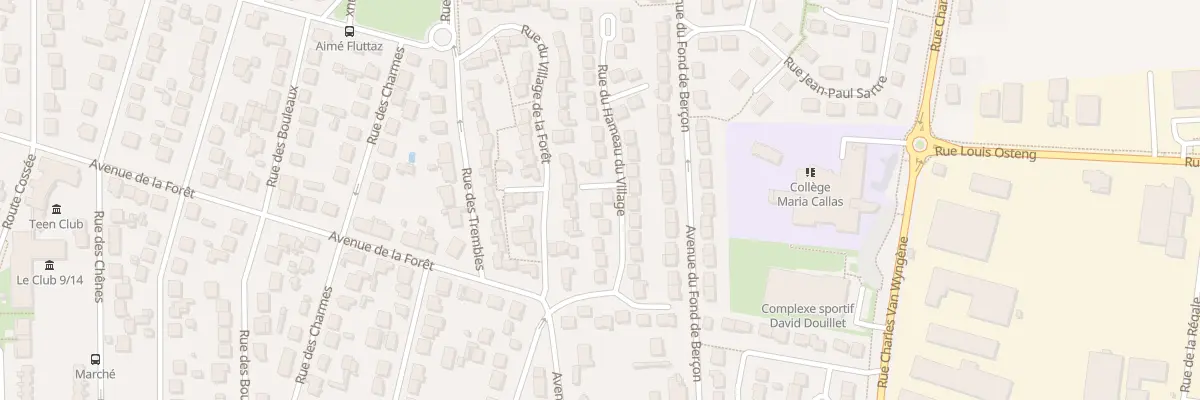 Plan du 18 Rue du Hameau du Village à Courtry