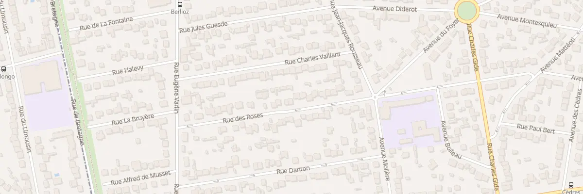 Plan du 22 Rue des Roses à Villeparisis
