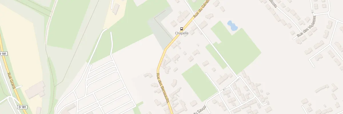 Plan du 4 Rue du Général de Gaulle à Fouquereuil
