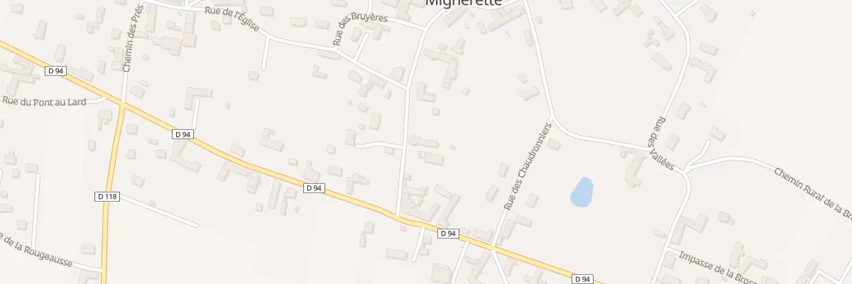 Plan du 4 Rue de la Mairie à Mignerette