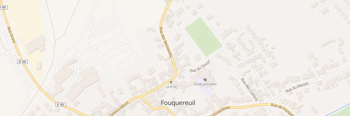 Plan du 4 Rue des Berseaults à Fouquereuil