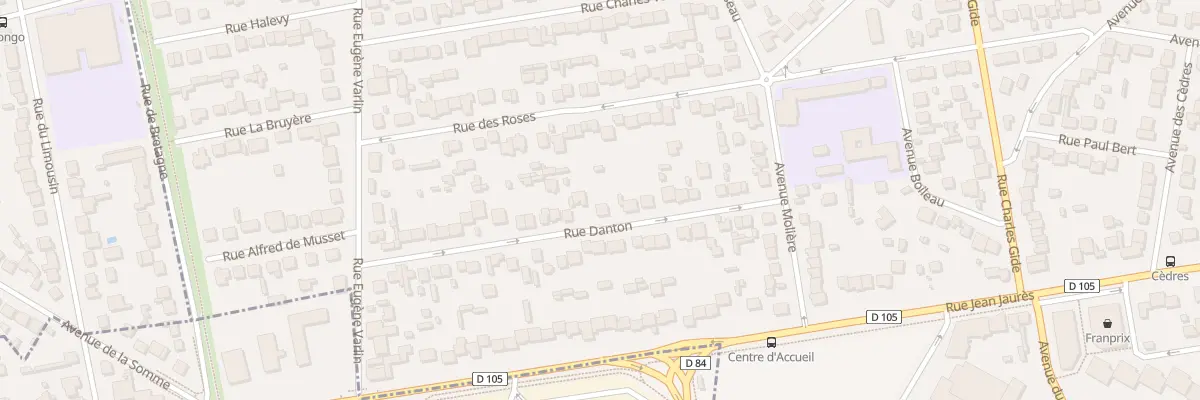 Plan du 20 Rue Danton à Villeparisis