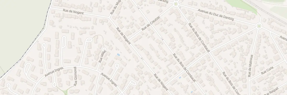 Plan du 70 Rue de Nogent à Pontault-Combault