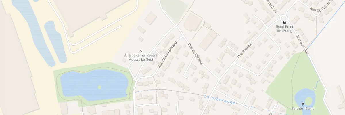 Plan du 5 Rue de Lampezard à Moussy-le-Neuf