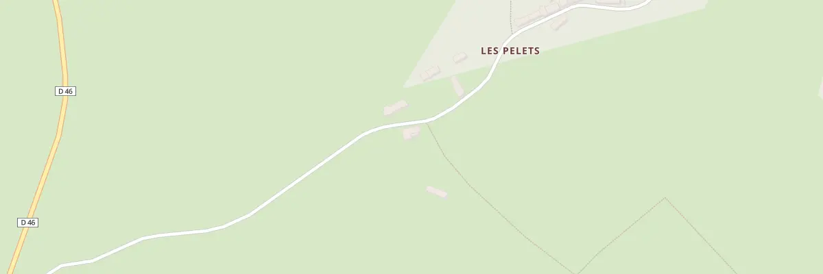 Plan du 2 Les Pelets à Morogues
