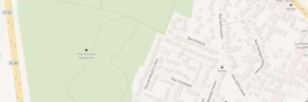 Plan du 14 Rue Chantepie à Brie-Comte-Robert