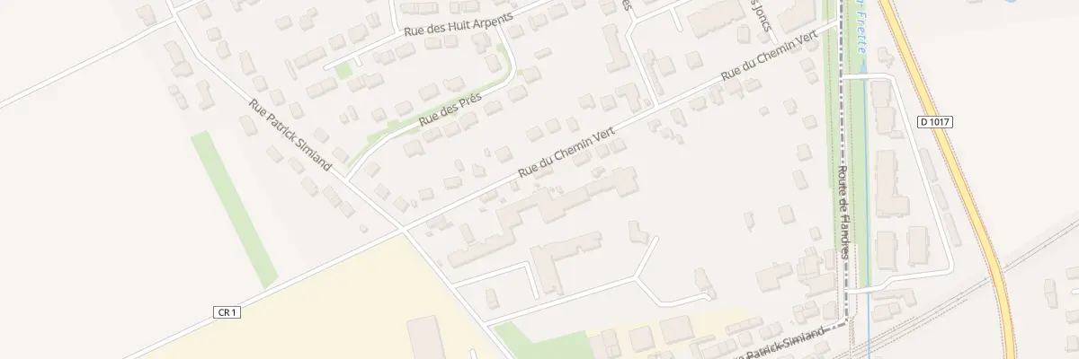 Plan du 17 Rue du Chemin Vert aux Ageux