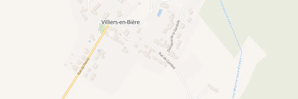Plan du 15 Rue Cambot à Villiers-en-Bière
