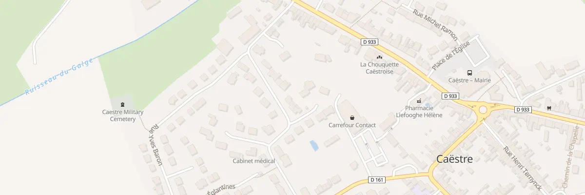 Plan du 232 Rue du Four à Briques à Caëstre
