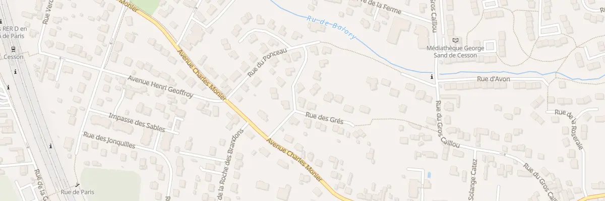 Plan du 4 Rue du Docteur Royer à Cesson