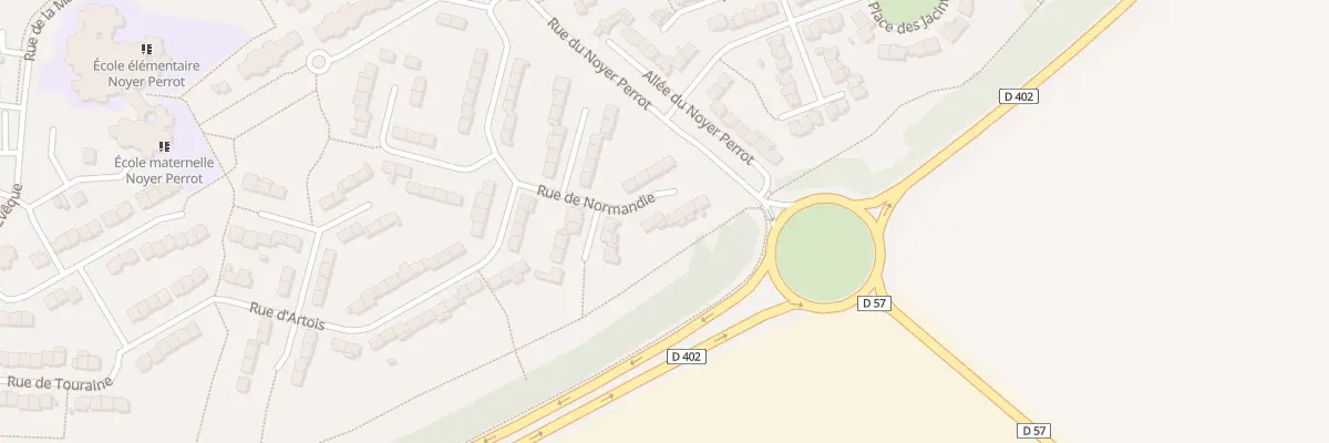 Plan du 102 Rue de Normandie à Moissy-Cramayel