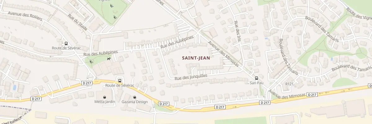 Plan du 13 Rue des Jonquilles à Onet-le-Château