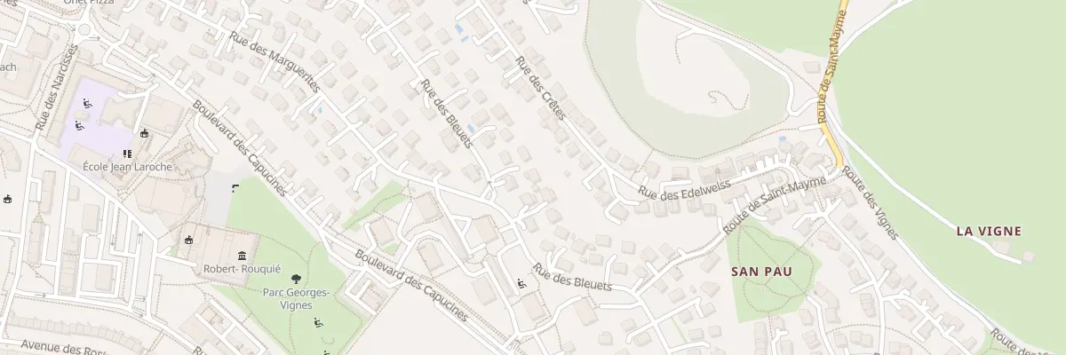 Plan du 153 Rue des Bleuets à Onet-le-Château