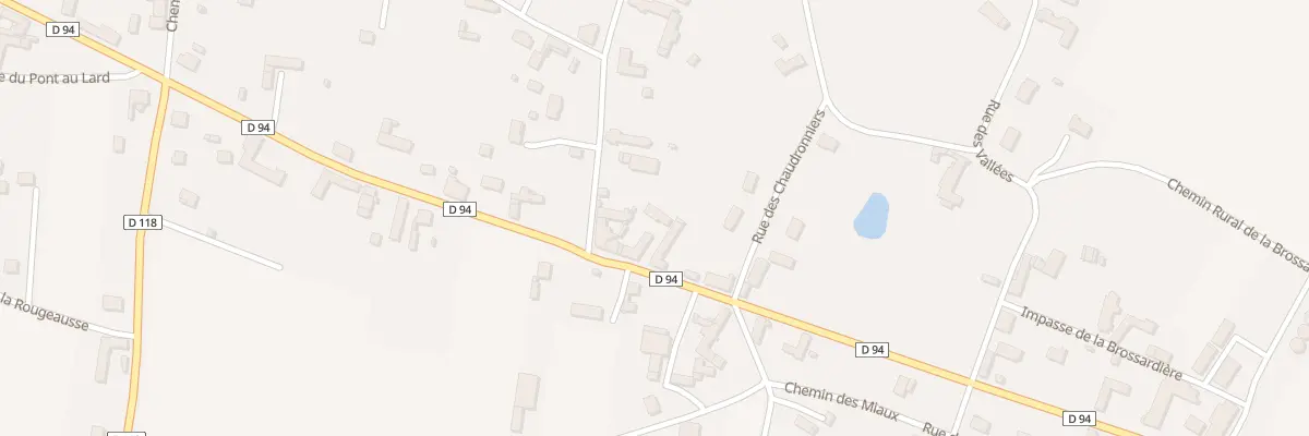 Plan du 18 Rte de Montargis à Mignerette