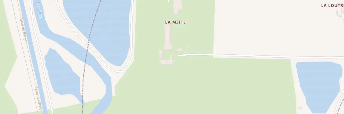 Plan du 5112 La Mite à Reugny