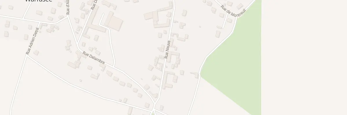 Plan du 22 Rue Neuve à Lamotte-Warfusée